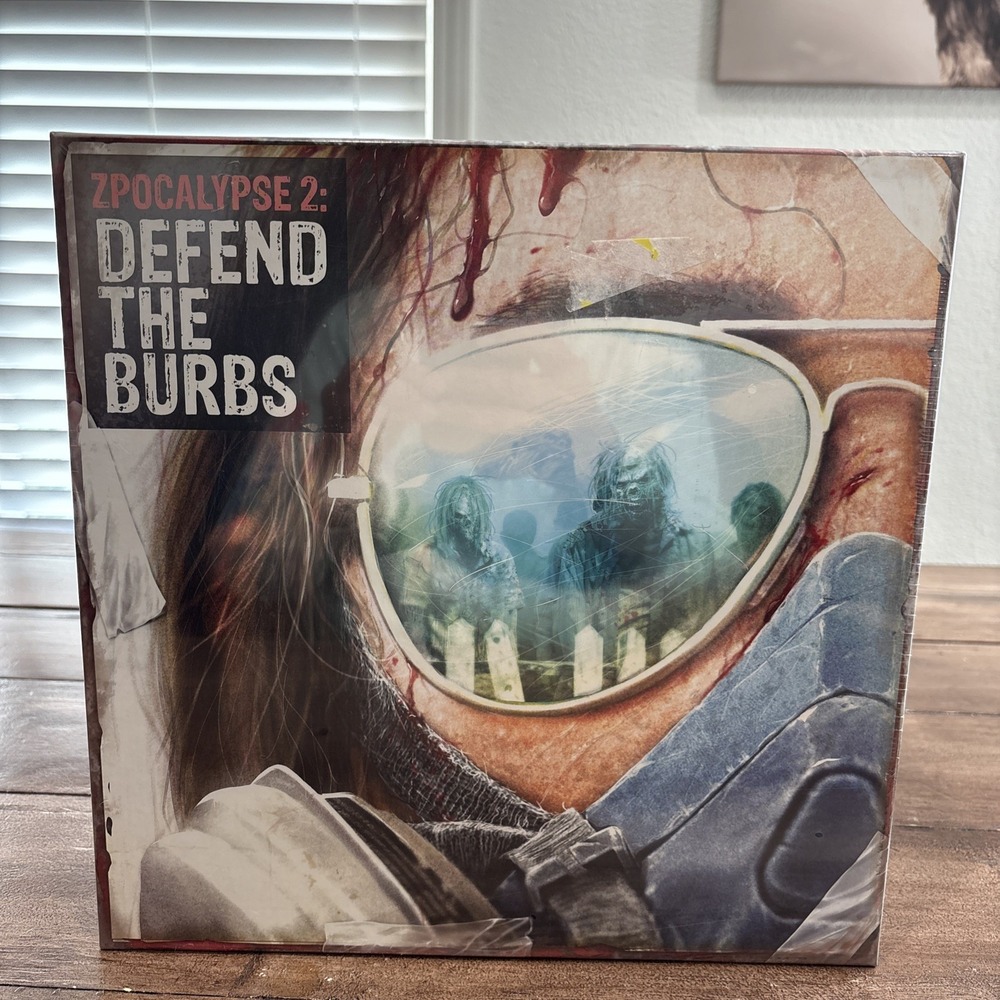 Zpocalypse 2: Defend the Burbs Board Game [GreenBrier Games, 2017]NEW & SEALED!!